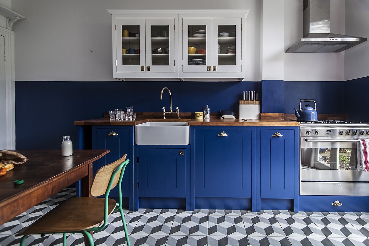 British-Standard-DIY-bright-blue-kitchen-London-1